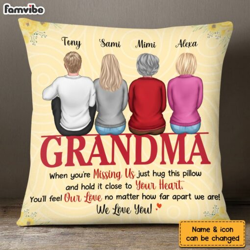 Personalized Grandma Hig This Pillow