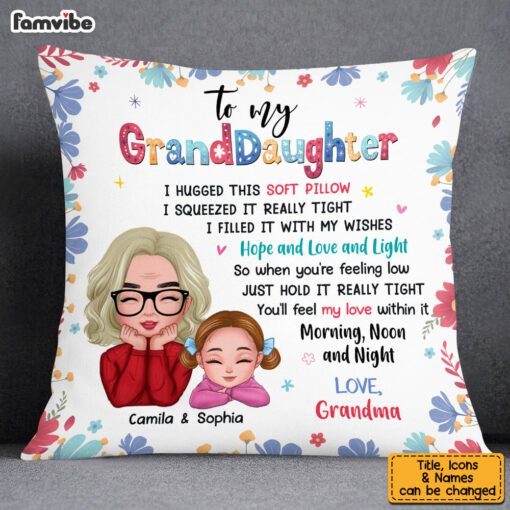 Personalized Grandma Hug This Pillow