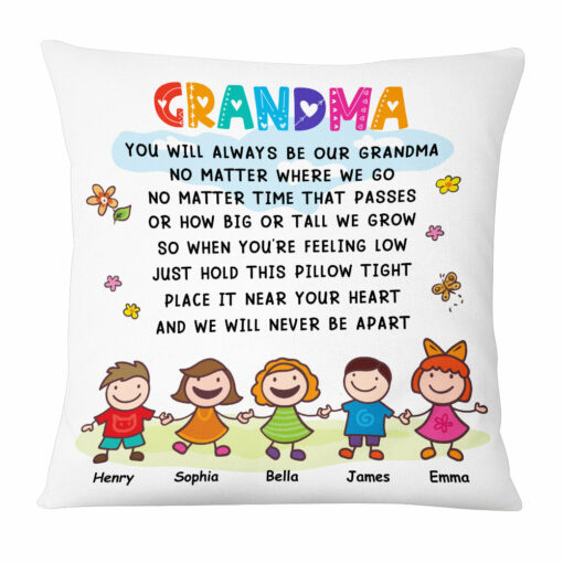 Personalized Grandma Pillow