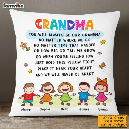 Personalized Grandma Pillow