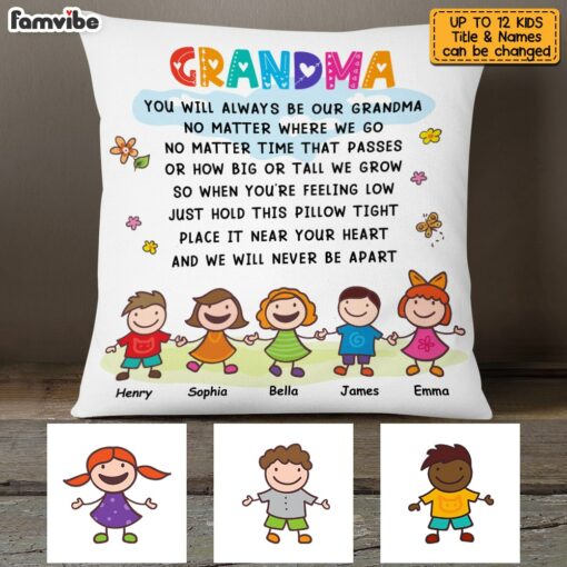 Personalized Grandma Pillow