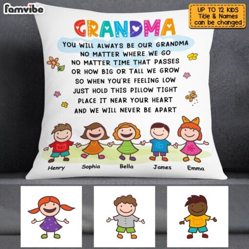 Personalized Grandma Pillow