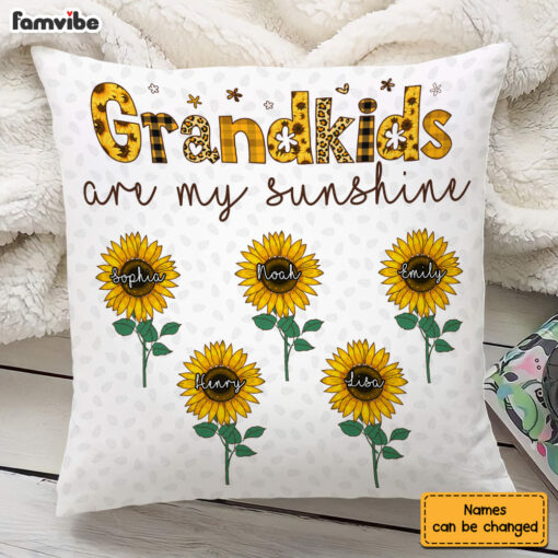 Personalized Grandma’s Sunshine Pillow