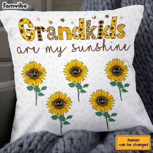 Personalized Grandma’s Sunshine Pillow