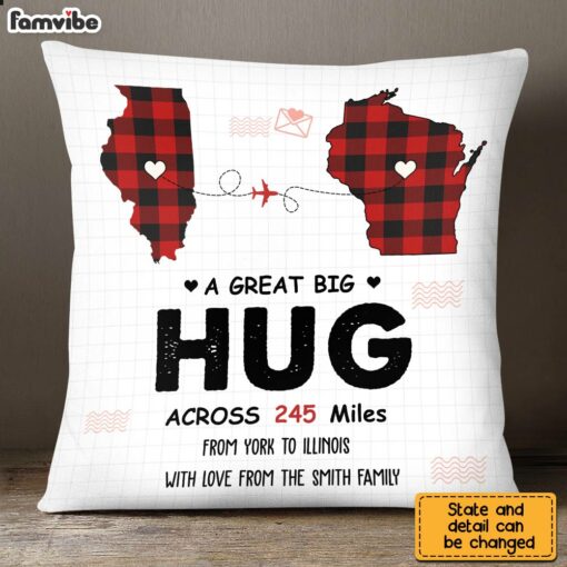 Personalized Great Big Hug Pillow