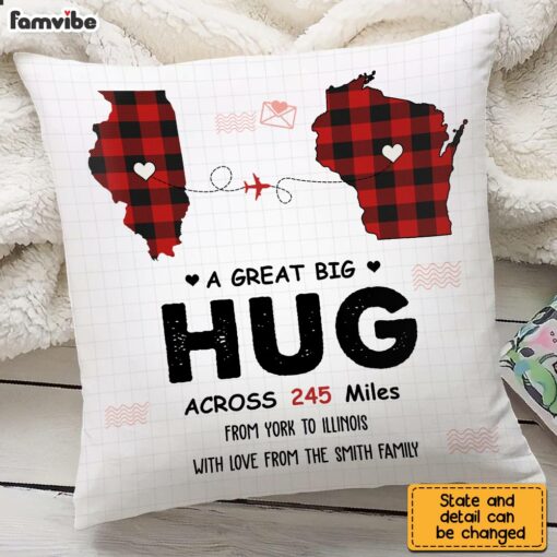 Personalized Great Big Hug Pillow