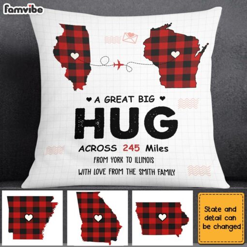 Personalized Great Big Hug Pillow