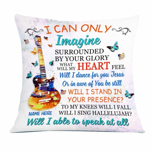 Personalized Guitar Pillow