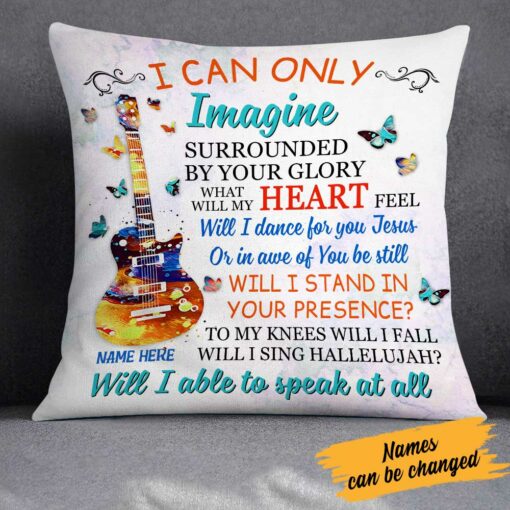 Personalized Guitar Pillow