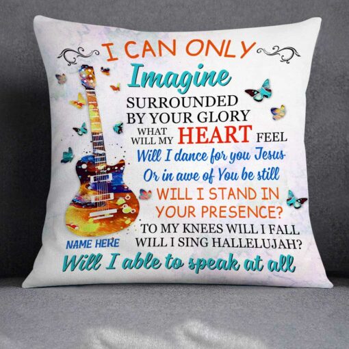 Personalized Guitar Pillow