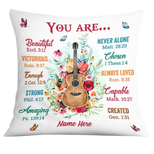 Personalized Guitar You Are Pillow