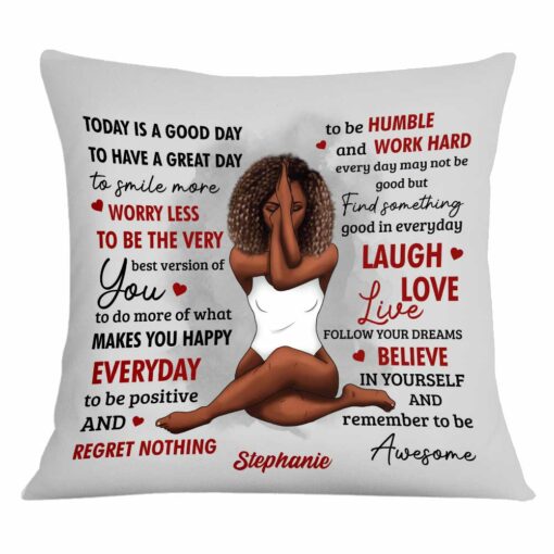 Personalized Happy Everyday Pillow