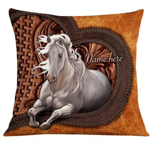 Personalized Horse Lover Pillow