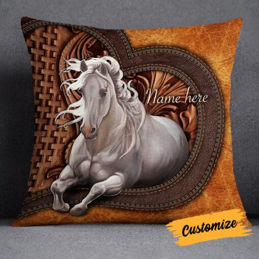 Personalized Horse Lover Pillow