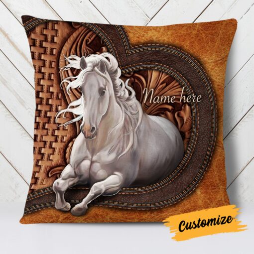 Personalized Horse Lover Pillow