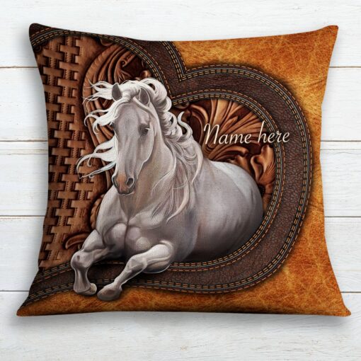 Personalized Horse Lover Pillow