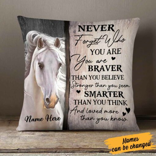 Personalized Horse You Are Pillow