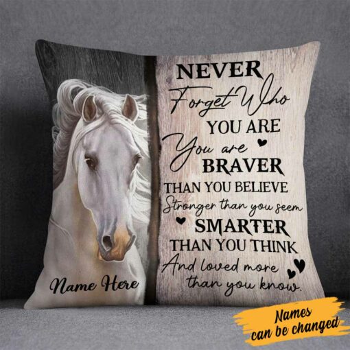 Personalized Horse You Are Pillow