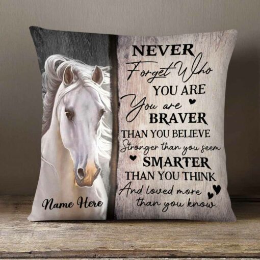 Personalized Horse You Are Pillow