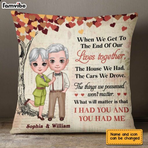 Personalized Husband Wife Couple Pillow