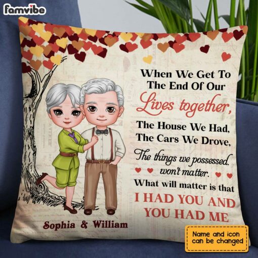 Personalized Husband Wife Couple Pillow