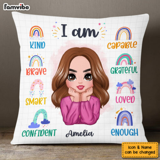 Personalized I Am Kind I Am Brave Pillow