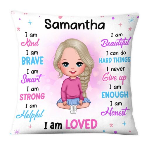 Personalized Kids Affirmations Pillow