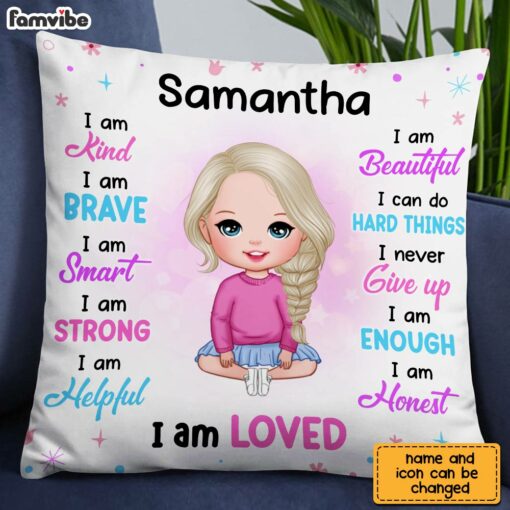 Personalized Kids Affirmations Pillow