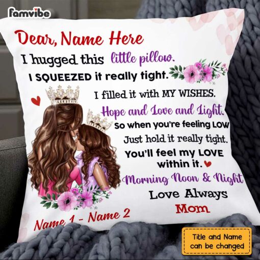 Personalized Letter Granddaughter Pillow