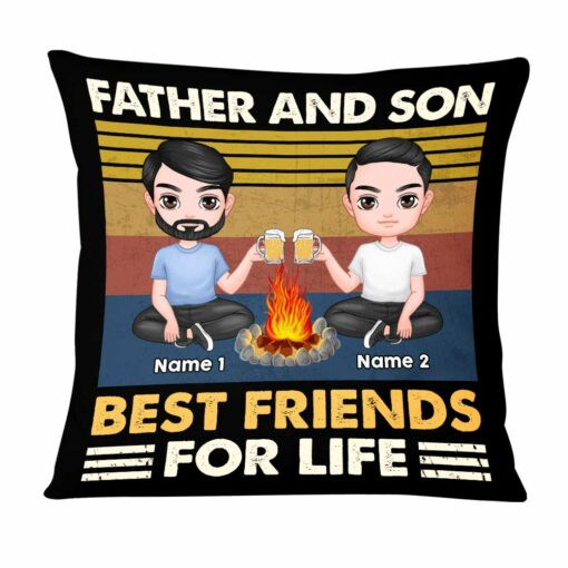 Personalized Love Dad Son Pillow