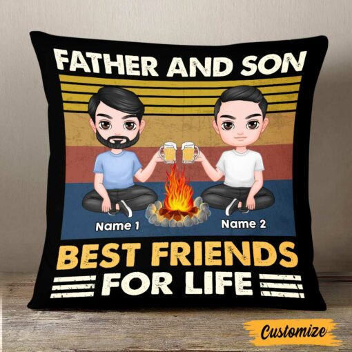 Personalized Love Dad Son Pillow