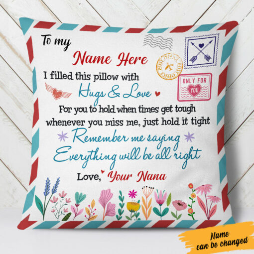 Personalized Love Grandma Pillow