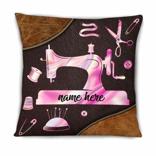 Personalized Love Sewing Pillow