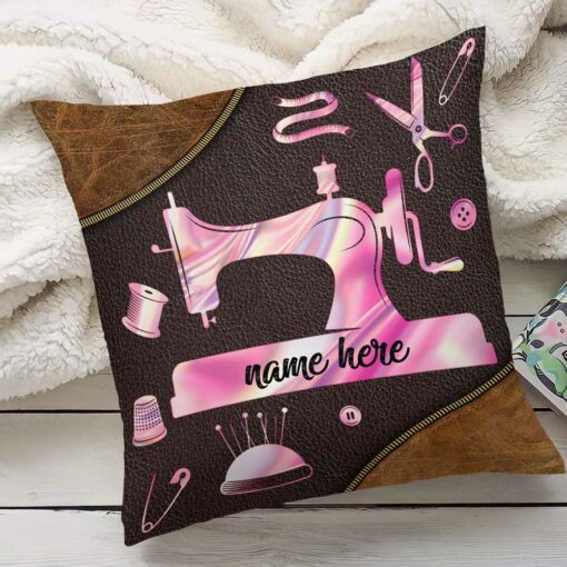 Personalized Love Sewing Pillow