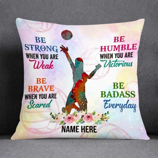 Personalized Love Volleyball Pillow