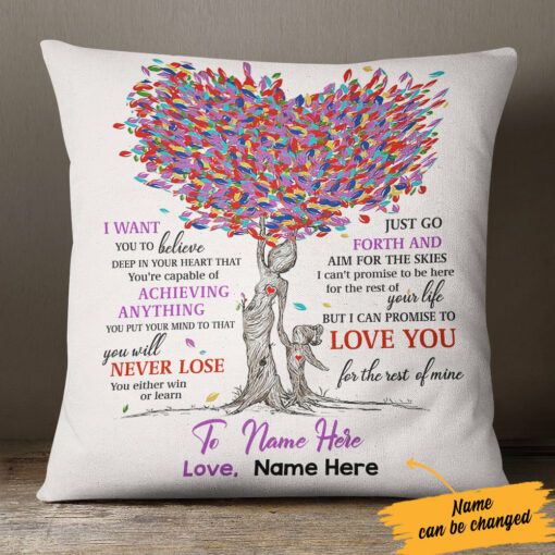 Personalized Love You For The Rest Of Mine Pillow