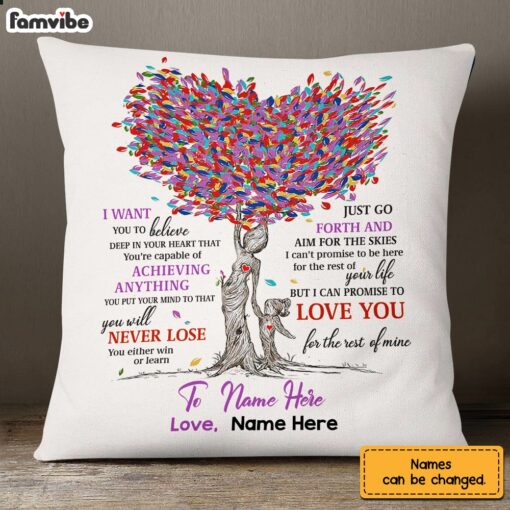 Personalized Love You For The Rest Of Mine Pillow