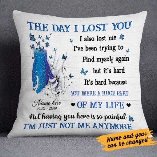 Personalized Memo Couple Pillow