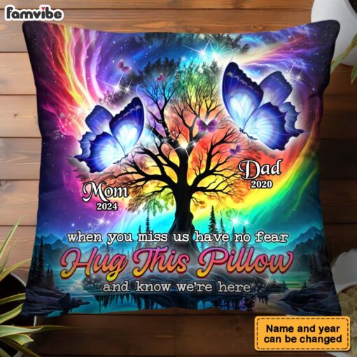 Personalized Memorial Gift Hug This Pillow