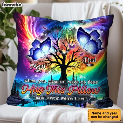 Personalized Memorial Gift Hug This Pillow