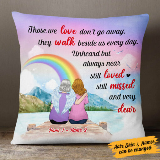 Personalized Memorial Mother Pillow