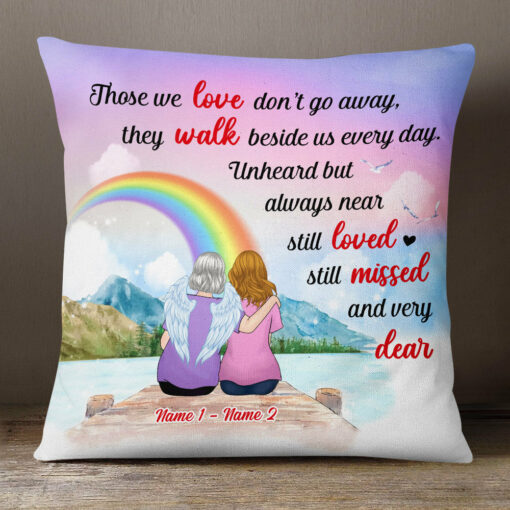 Personalized Memorial Mother Pillow