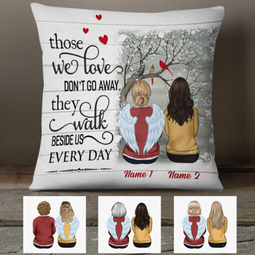 Personalized Mom Memorial Pillow