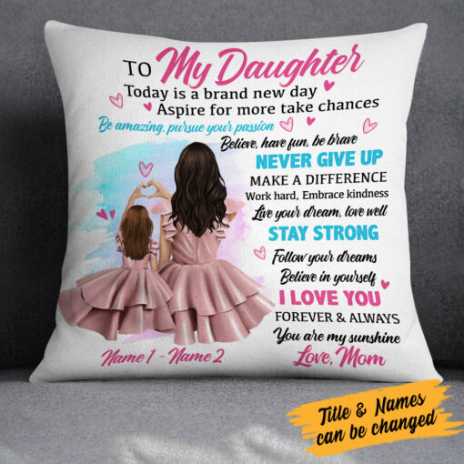 Personalized Mom Pillow