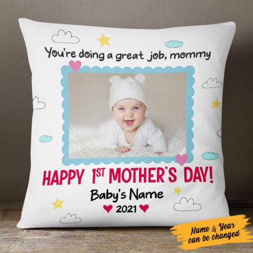 Personalized Mother Day Pillow