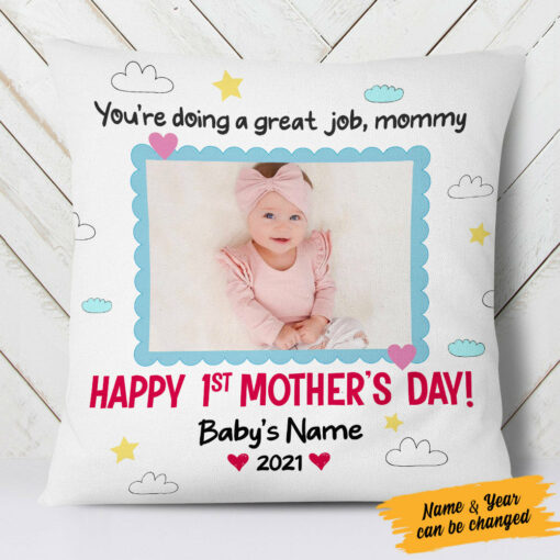 Personalized Mother Day Pillow