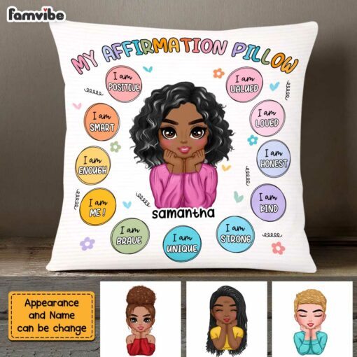 Personalized My Affirmations Pillow