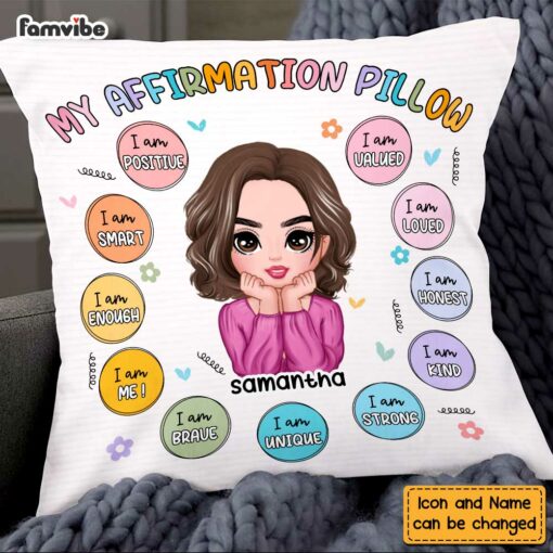 Personalized My Affirmations Pillow