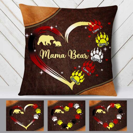 Personalized Native American Mom Grandma Pillow