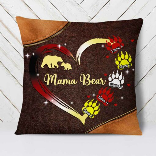 Personalized Native American Mom Grandma Pillow